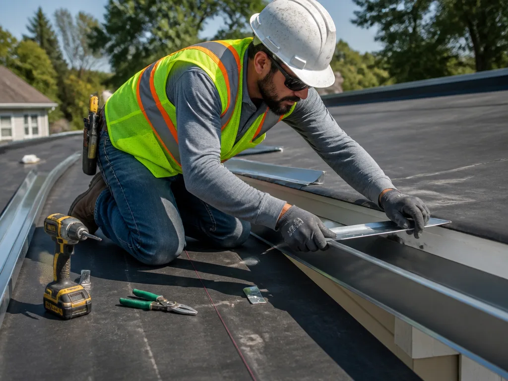 Aluminum Gutter Installation