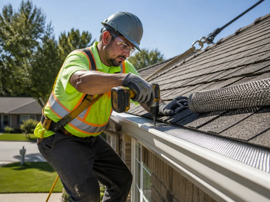 Gutter Guard Installation