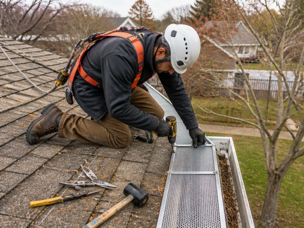 Leaf Guard Installation